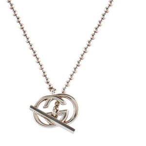 Gucci sterling silver necklace